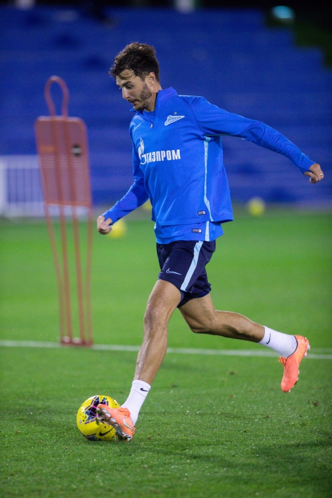 «Газпром»-тренировочные сборы в Катаре: 15 января, вечерняя тренировка