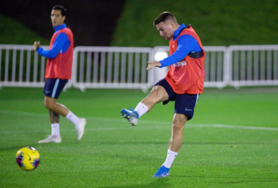 «Газпром»-тренировочные сборы в Катаре: 15 января, вечерняя тренировка