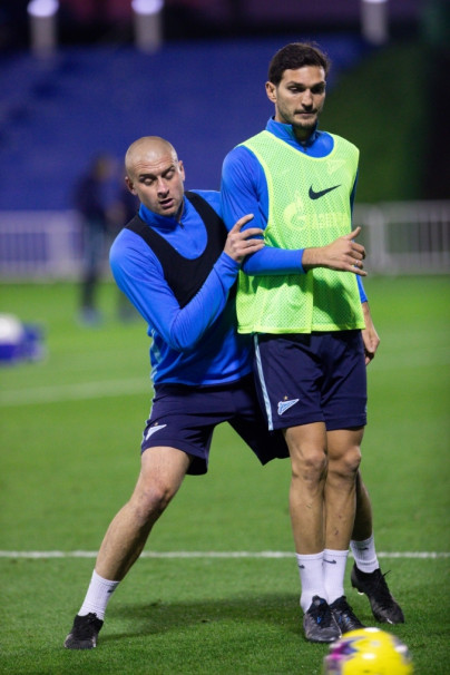 «Газпром»-тренировочные сборы в Катаре: 15 января, вечерняя тренировка