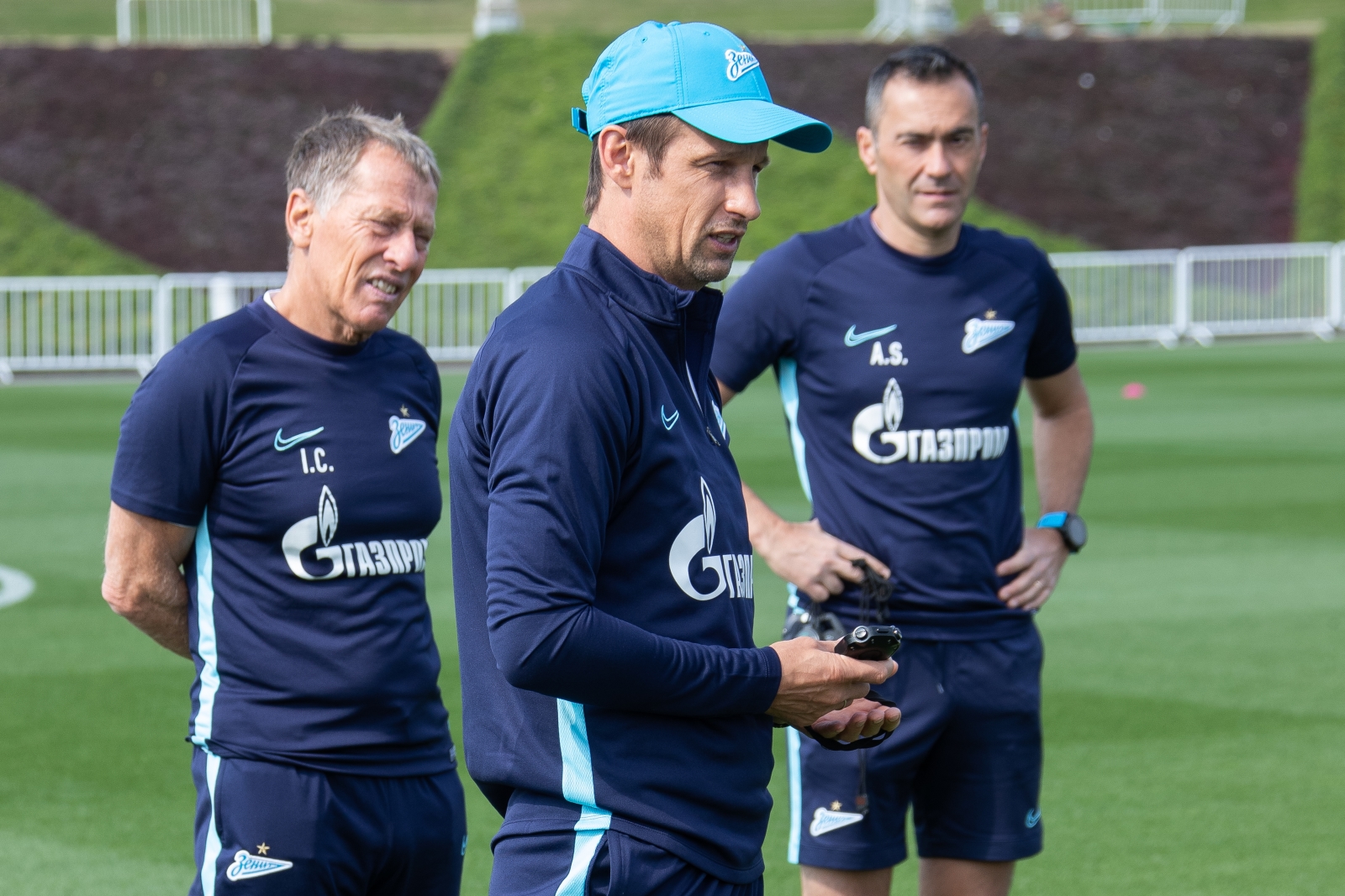 «Газпром»-тренировочные сборы в Катаре: 16 января, утренняя тренировка