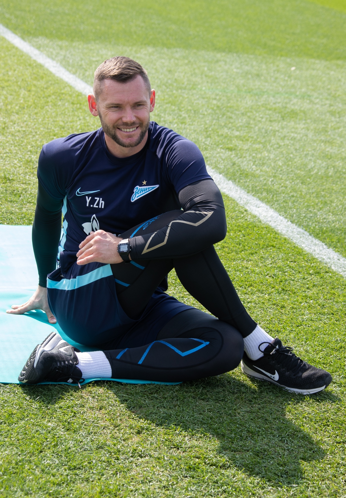 «Газпром»-тренировочные сборы в Катаре: 16 января, утренняя тренировка