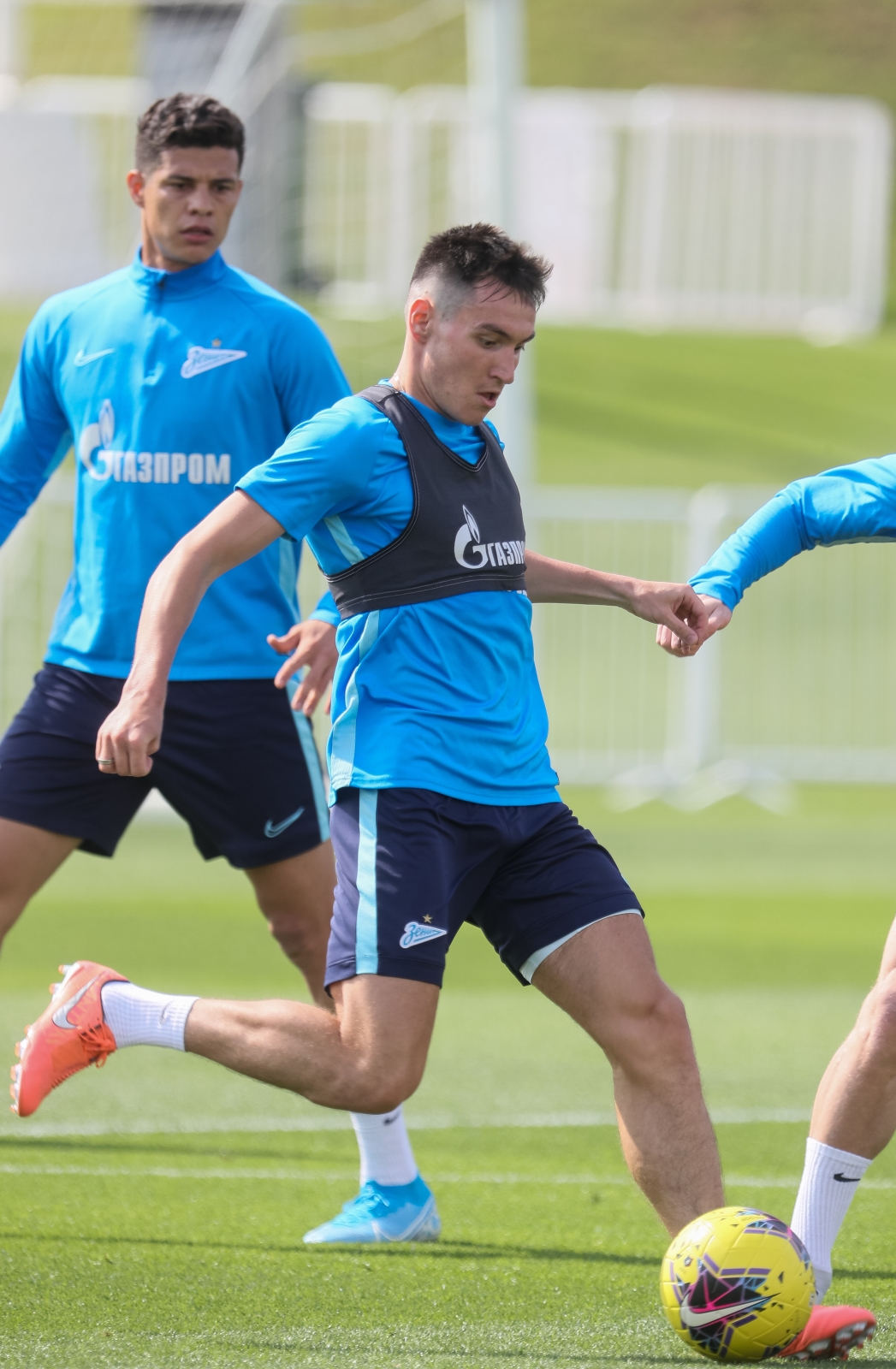 «Газпром»-тренировочные сборы в Катаре: 16 января, утренняя тренировка