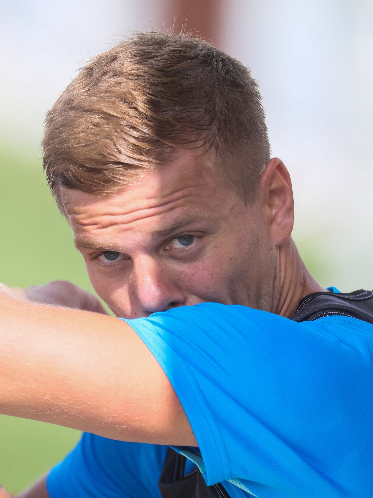 «Газпром»-тренировочные сборы в Катаре: 16 января, утренняя тренировка