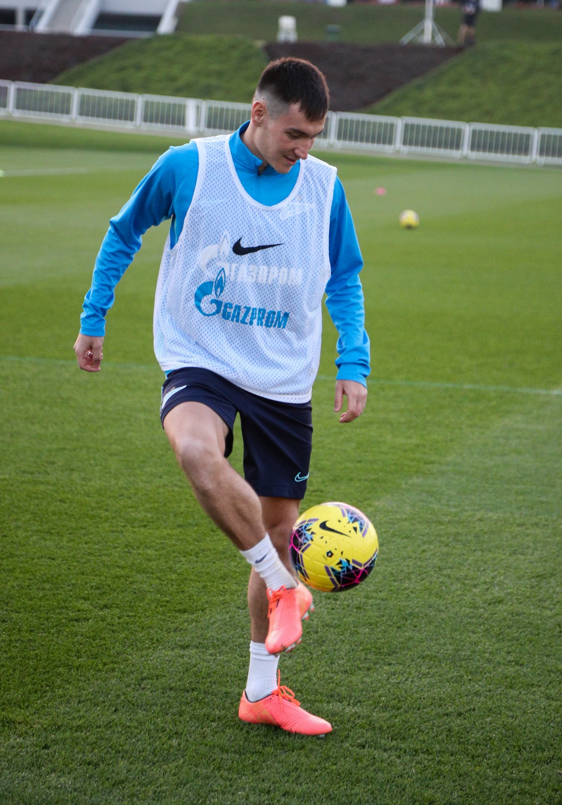 «Газпром»-тренировочные сборы в Катаре: 16 января, вечерняя тренировка