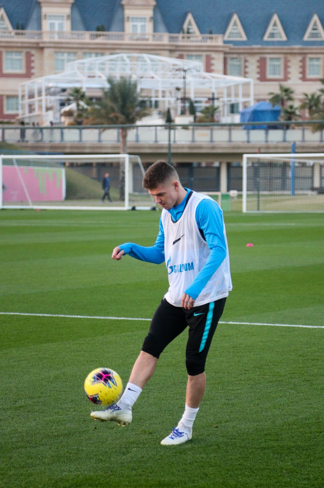 «Газпром»-тренировочные сборы в Катаре: 16 января, вечерняя тренировка