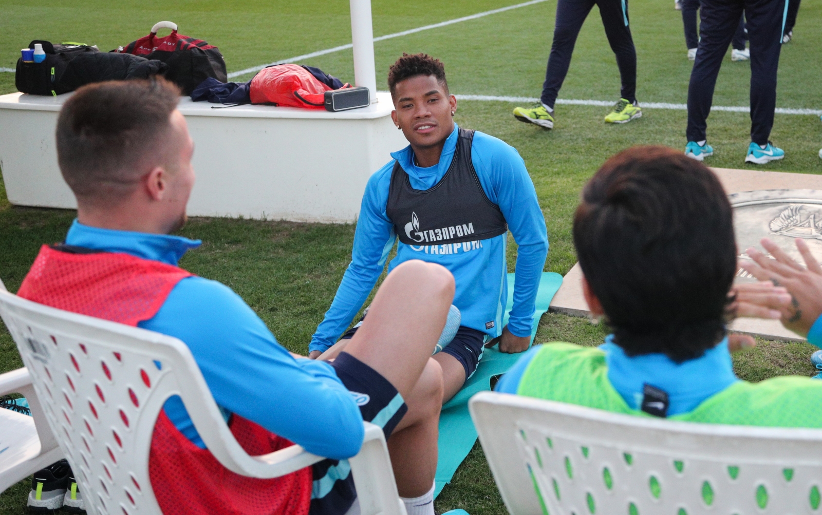 «Газпром»-тренировочные сборы в Катаре: 16 января, вечерняя тренировка