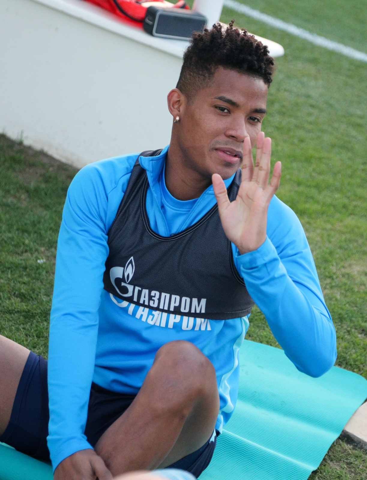 «Газпром»-тренировочные сборы в Катаре: 16 января, вечерняя тренировка