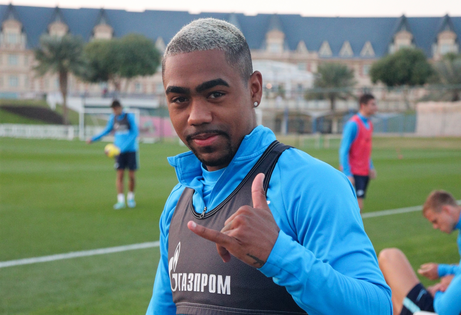 «Газпром»-тренировочные сборы в Катаре: 16 января, вечерняя тренировка