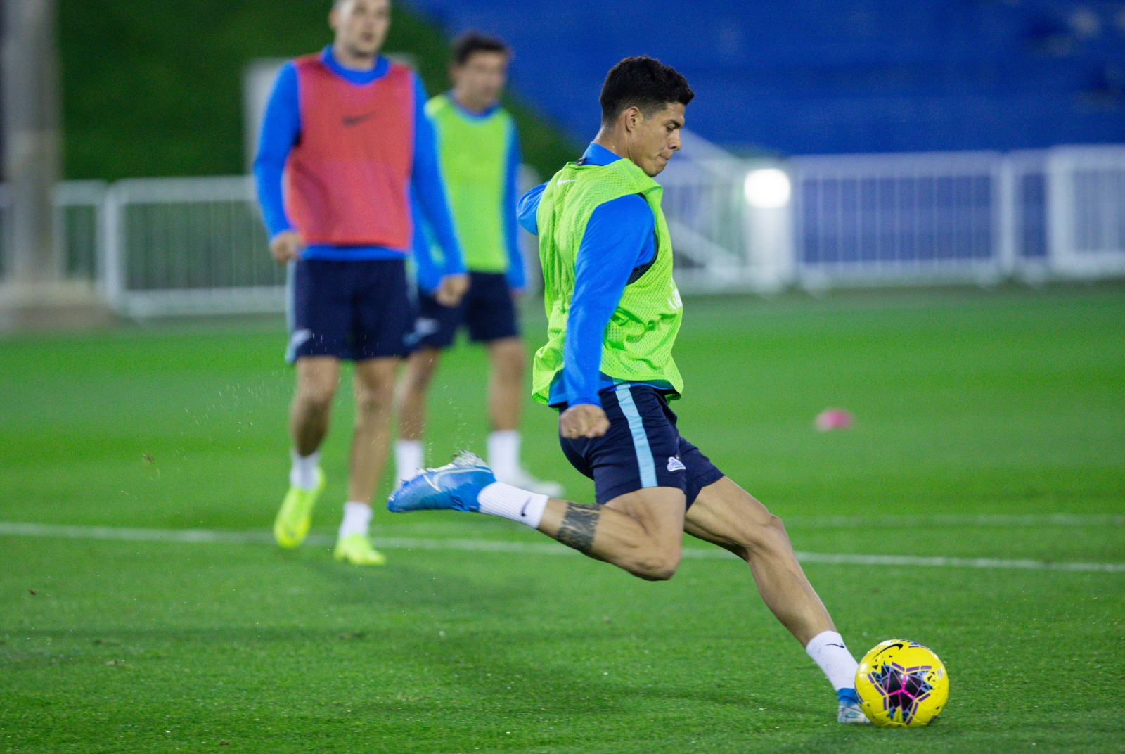 «Газпром»-тренировочные сборы в Катаре: 16 января, вечерняя тренировка