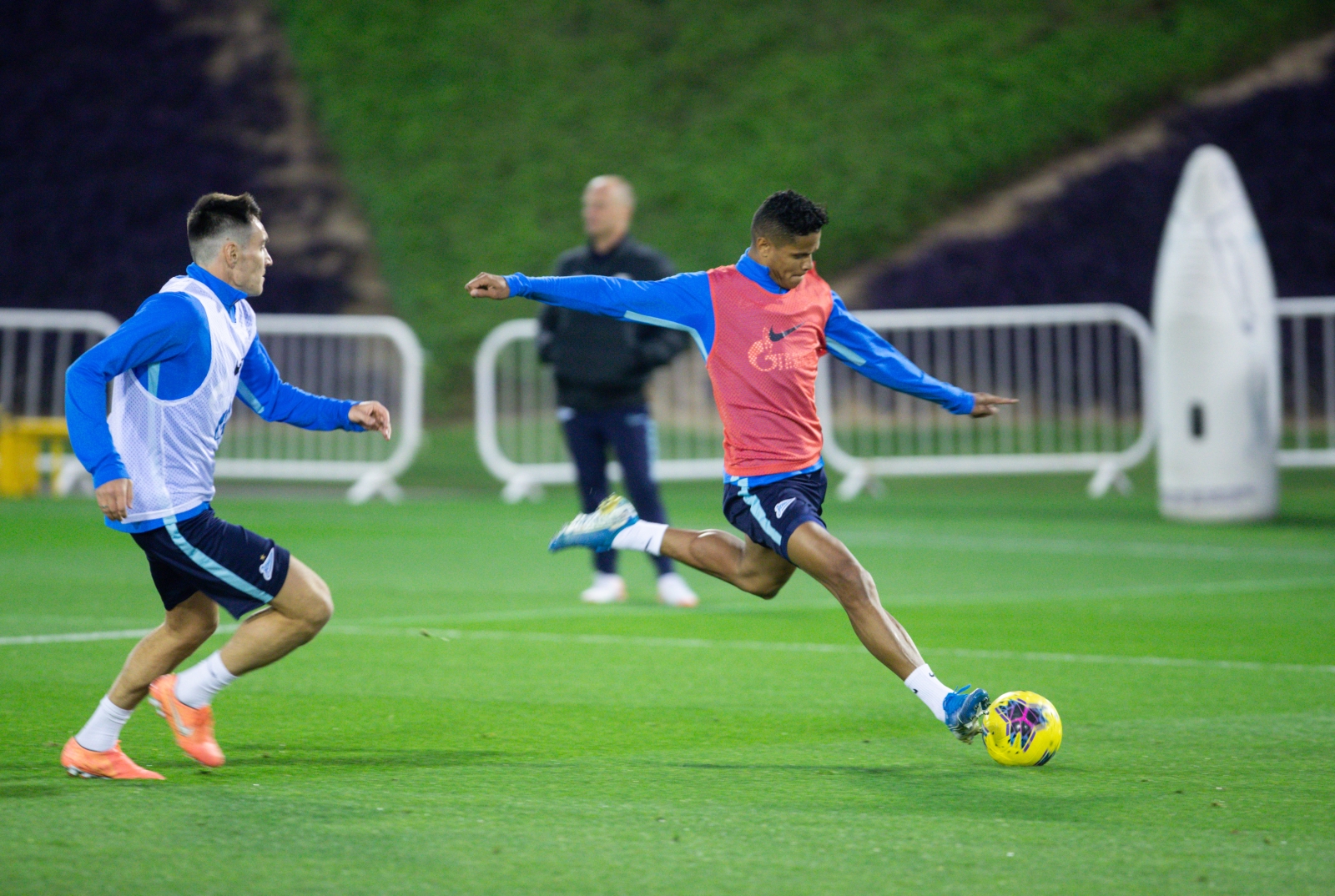 «Газпром»-тренировочные сборы в Катаре: 16 января, вечерняя тренировка