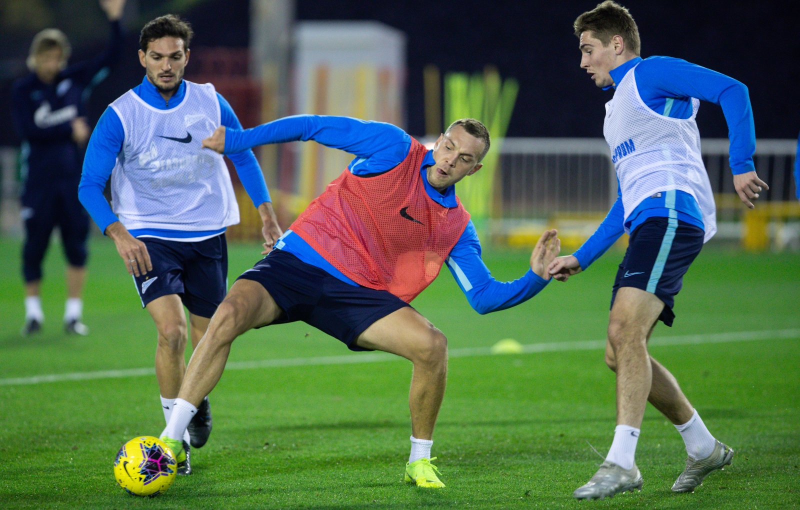 «Газпром»-тренировочные сборы в Катаре: 16 января, вечерняя тренировка