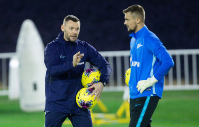 «Газпром»-тренировочные сборы в Катаре: 16 января, вечерняя тренировка