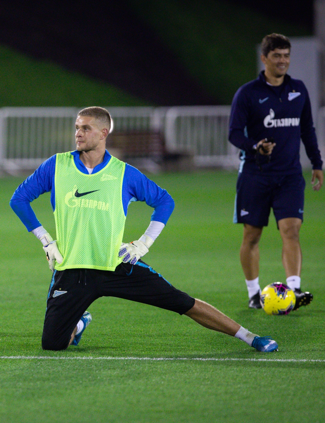 «Газпром»-тренировочные сборы в Катаре: 16 января, вечерняя тренировка