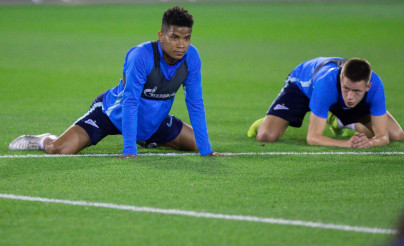 «Газпром»-тренировочные сборы в Катаре: 16 января, вечерняя тренировка