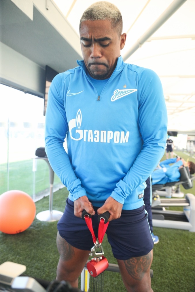 «Газпром»-тренировочные сборы в Катаре: 17 января, утренняя тренировка