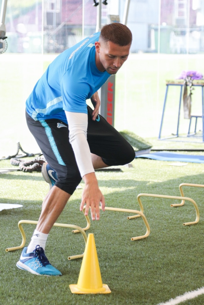 «Газпром»-тренировочные сборы в Катаре: 17 января, утренняя тренировка