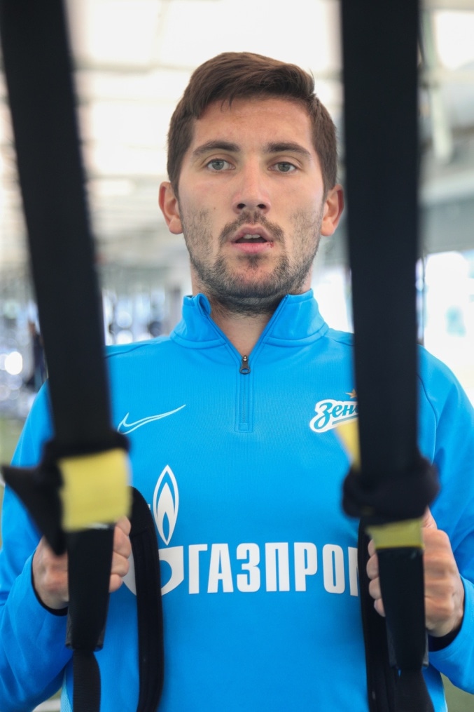 «Газпром»-тренировочные сборы в Катаре: 17 января, утренняя тренировка