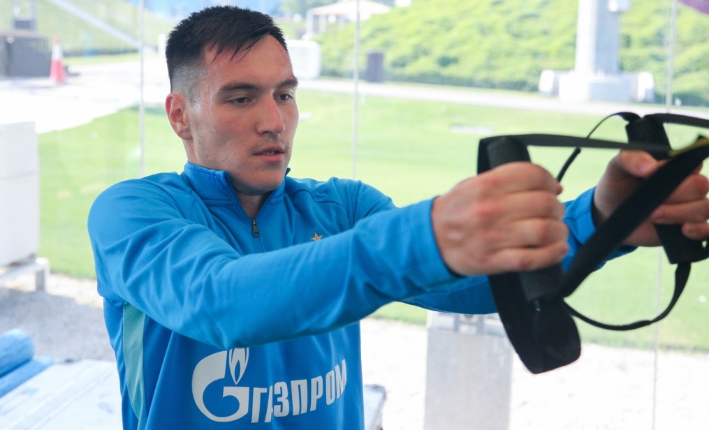 «Газпром»-тренировочные сборы в Катаре: 17 января, утренняя тренировка