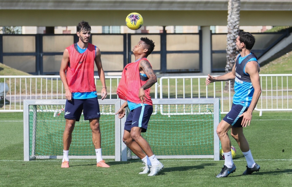 «Газпром»-тренировочные сборы в Катаре: 17 января, утренняя тренировка