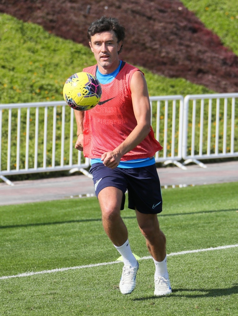 «Газпром»-тренировочные сборы в Катаре: 17 января, утренняя тренировка