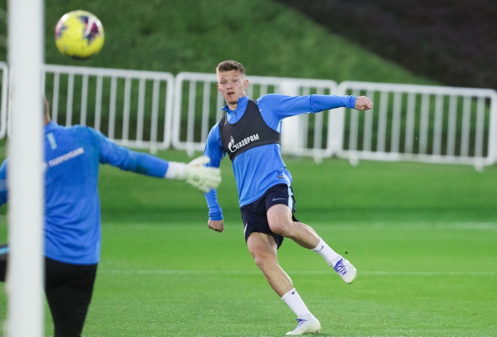 «Газпром»-тренировочные сборы в Катаре: 18 января, вечерняя тренировка