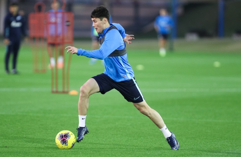 «Газпром»-тренировочные сборы в Катаре: 18 января, вечерняя тренировка