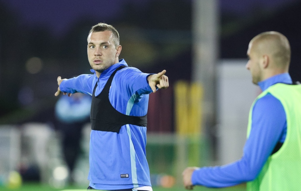 «Газпром»-тренировочные сборы в Катаре: 18 января, вечерняя тренировка