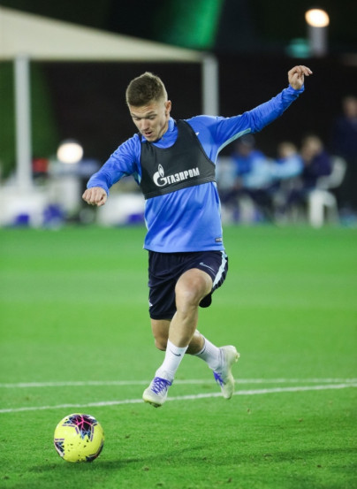 «Газпром»-тренировочные сборы в Катаре: 18 января, вечерняя тренировка