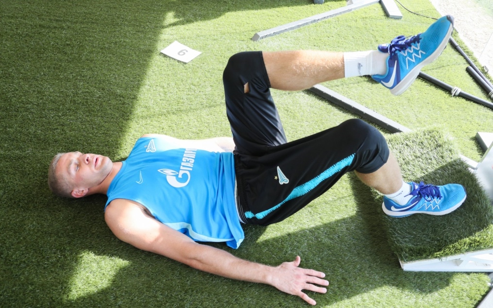 «Газпром»-тренировочные сборы в Катаре: 19 января, утренняя тренировка