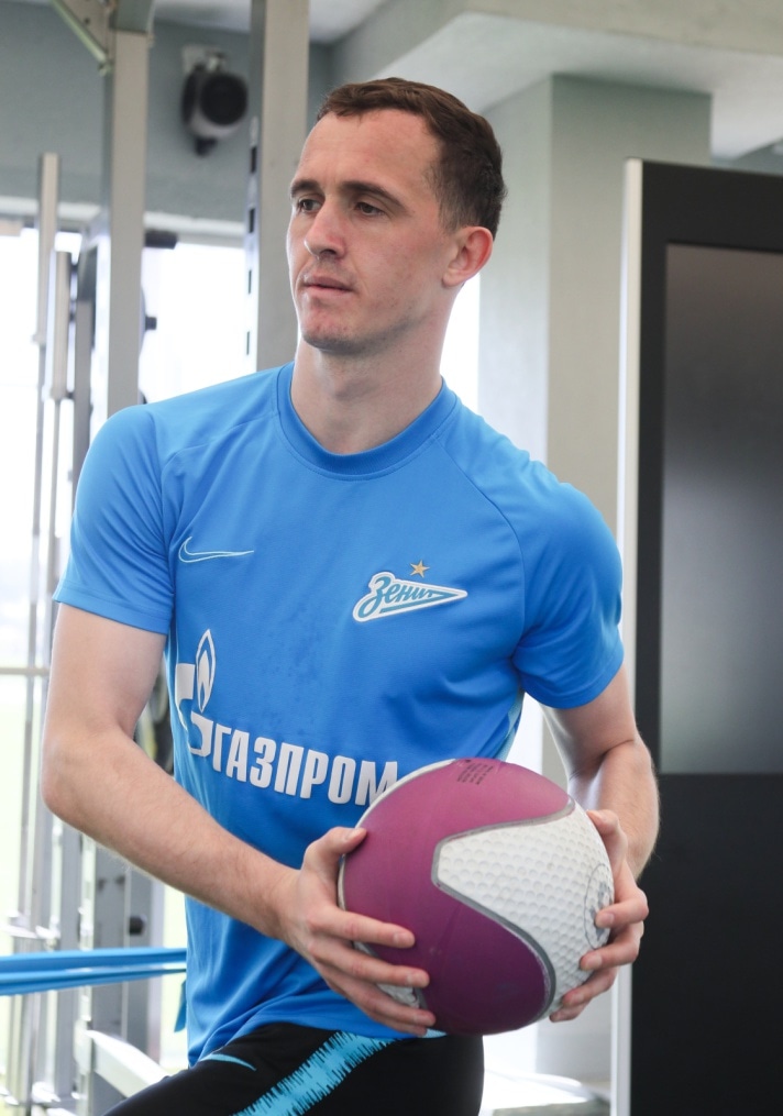 «Газпром»-тренировочные сборы в Катаре: 19 января, утренняя тренировка