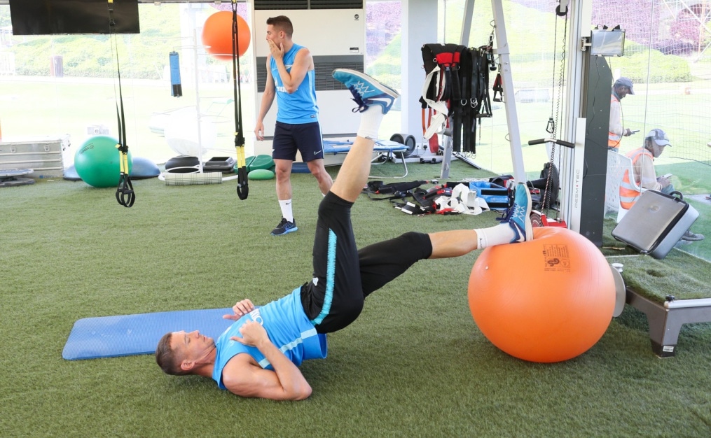 «Газпром»-тренировочные сборы в Катаре: 19 января, утренняя тренировка