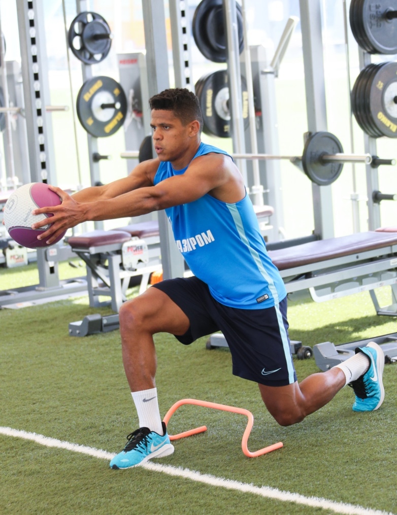 «Газпром»-тренировочные сборы в Катаре: 19 января, утренняя тренировка