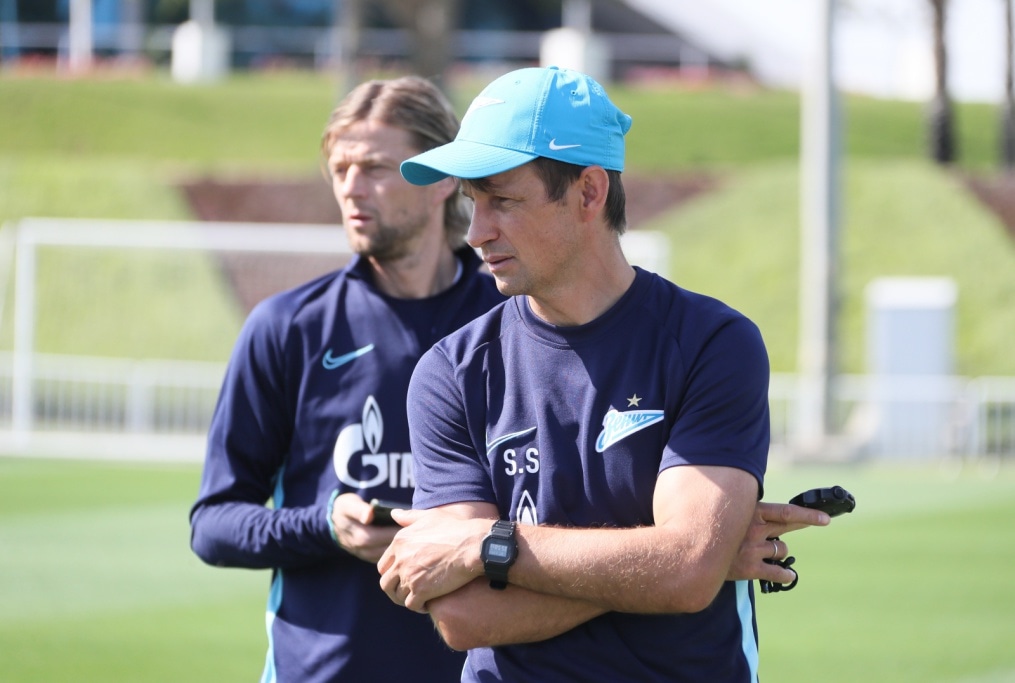 «Газпром»-тренировочные сборы в Катаре: 19 января, утренняя тренировка