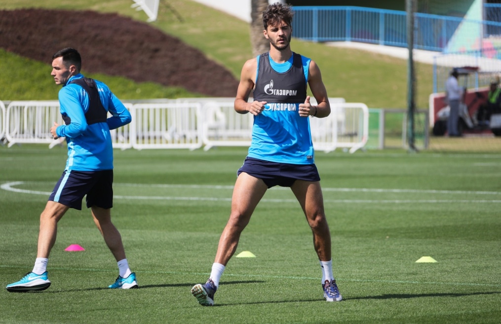 «Газпром»-тренировочные сборы в Катаре: 19 января, утренняя тренировка