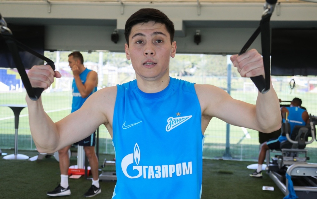 «Газпром»-тренировочные сборы в Катаре: 19 января, вечерняя тренировка