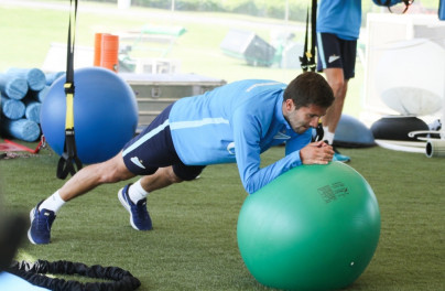 «Газпром»-тренировочные сборы в Катаре: 19 января, утренняя тренировка