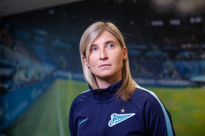 Ольга Порядина, главный тренер женской футбольной команды «Зенит»