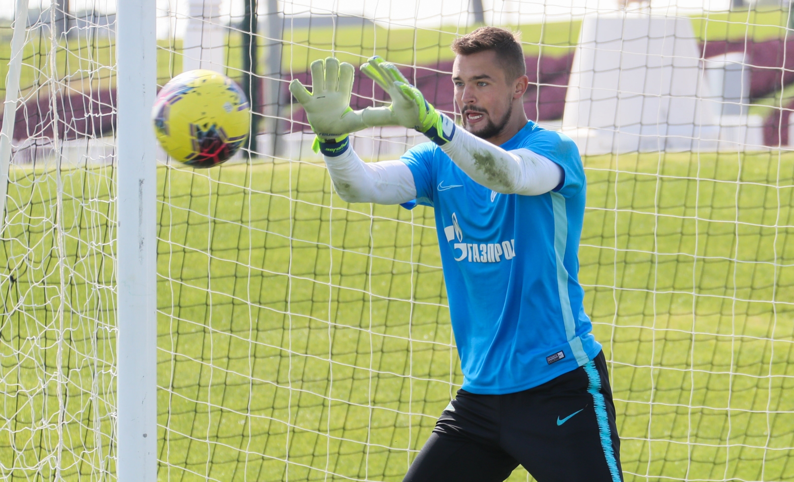 «Газпром»-тренировочные сборы в Катаре: 24 января, утренняя тренировка