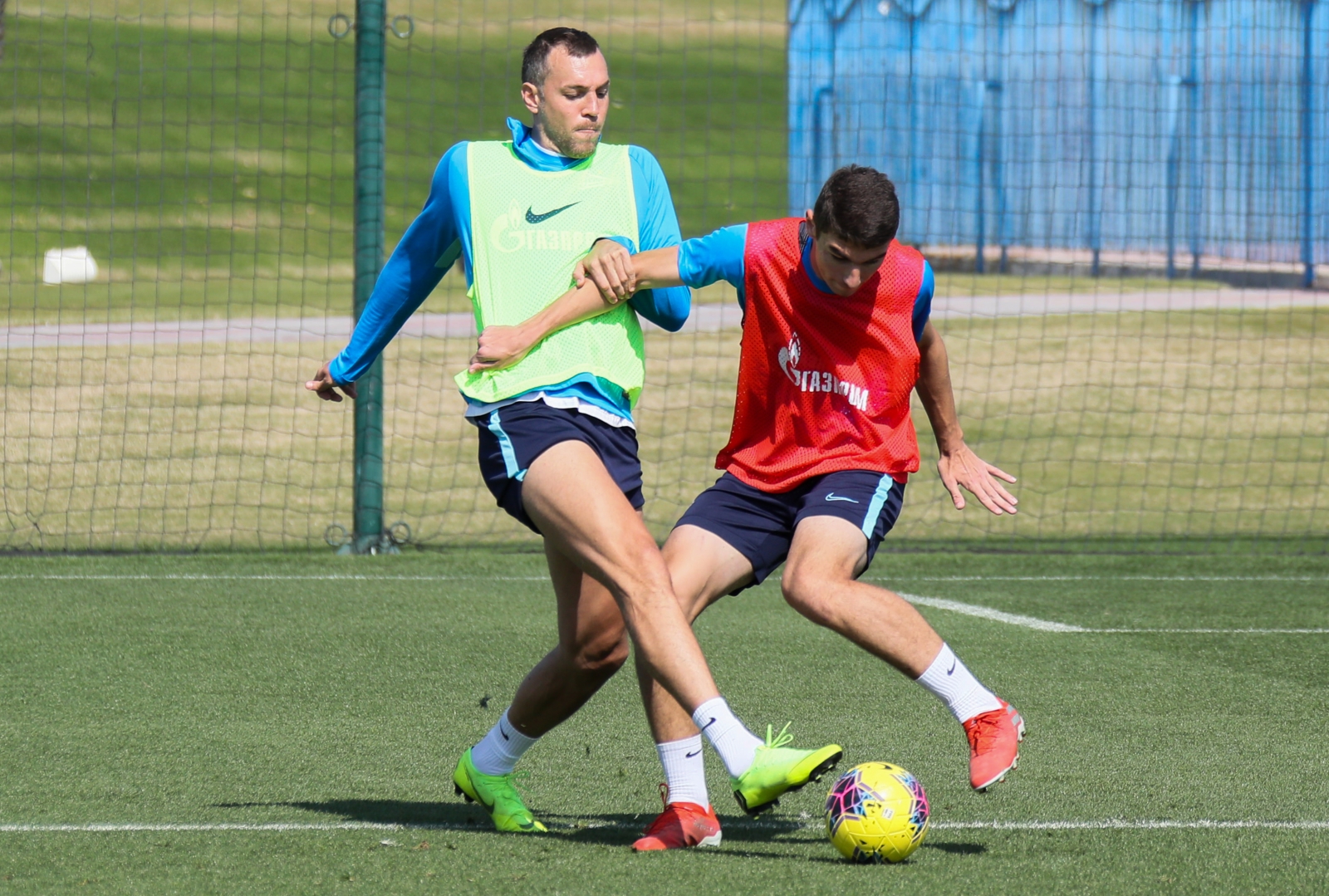 «Газпром»-тренировочные сборы в Катаре: 24 января, утренняя тренировка