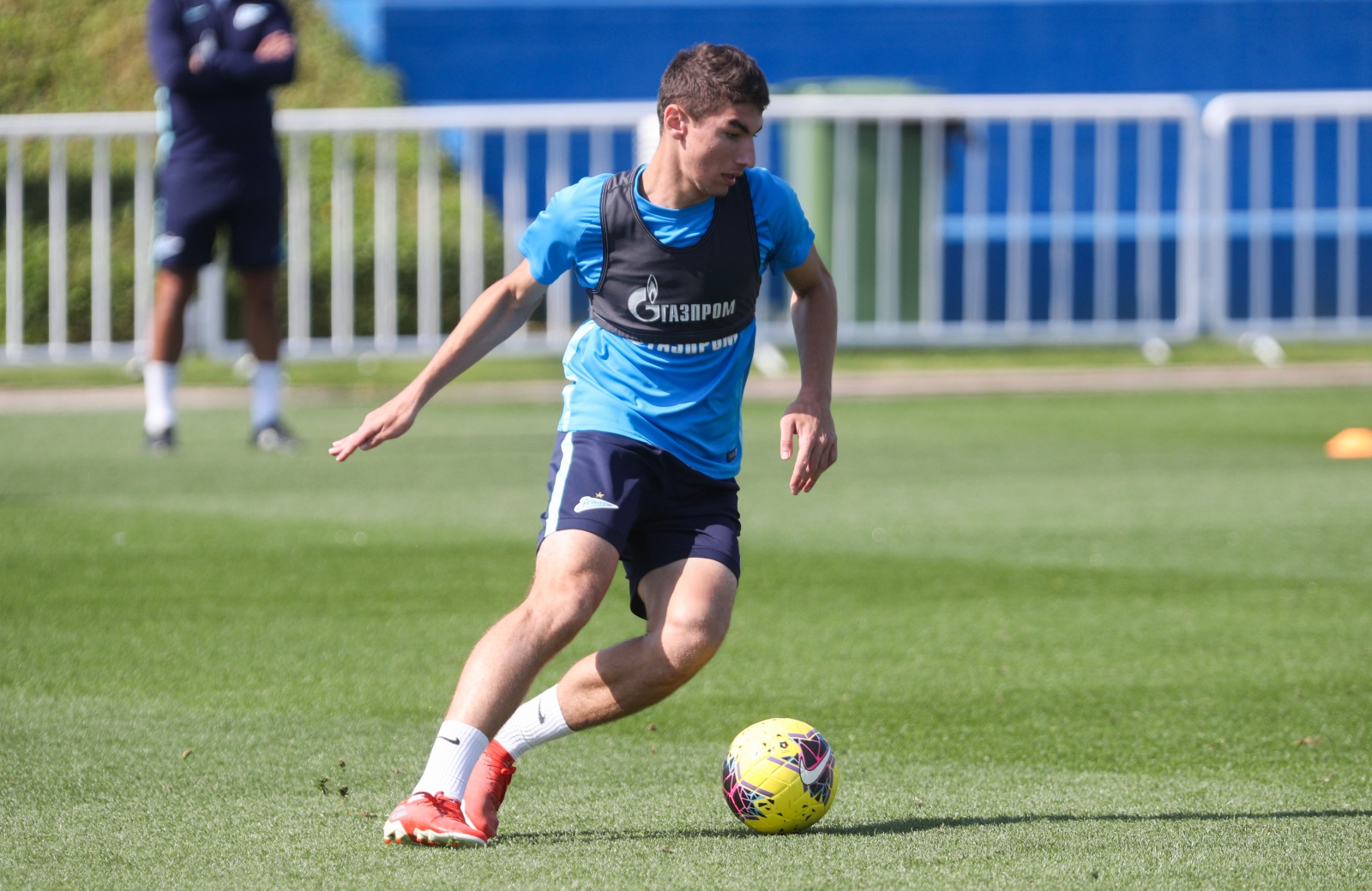 «Газпром»-тренировочные сборы в Катаре: 24 января, утренняя тренировка