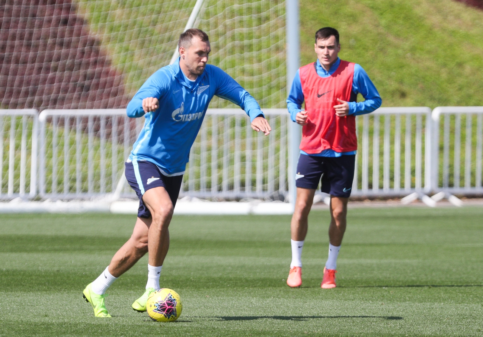 «Газпром»-тренировочные сборы в Катаре: 24 января, утренняя тренировка