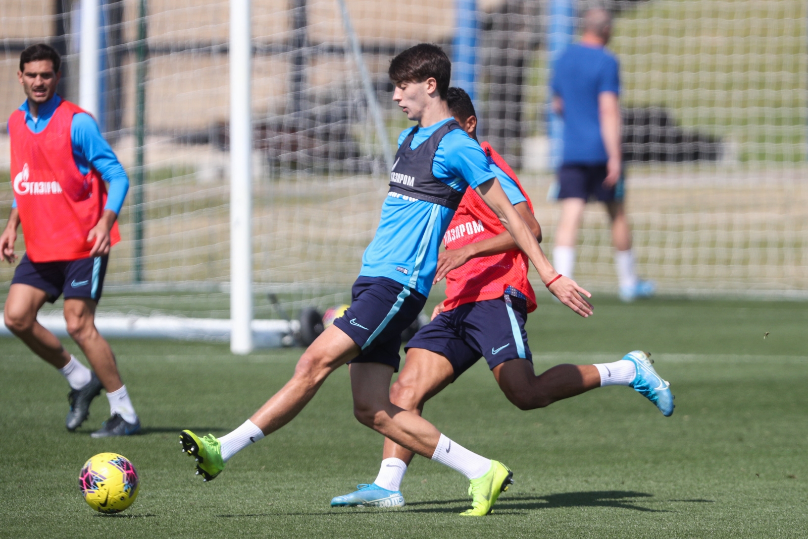 «Газпром»-тренировочные сборы в Катаре: 24 января, утренняя тренировка
