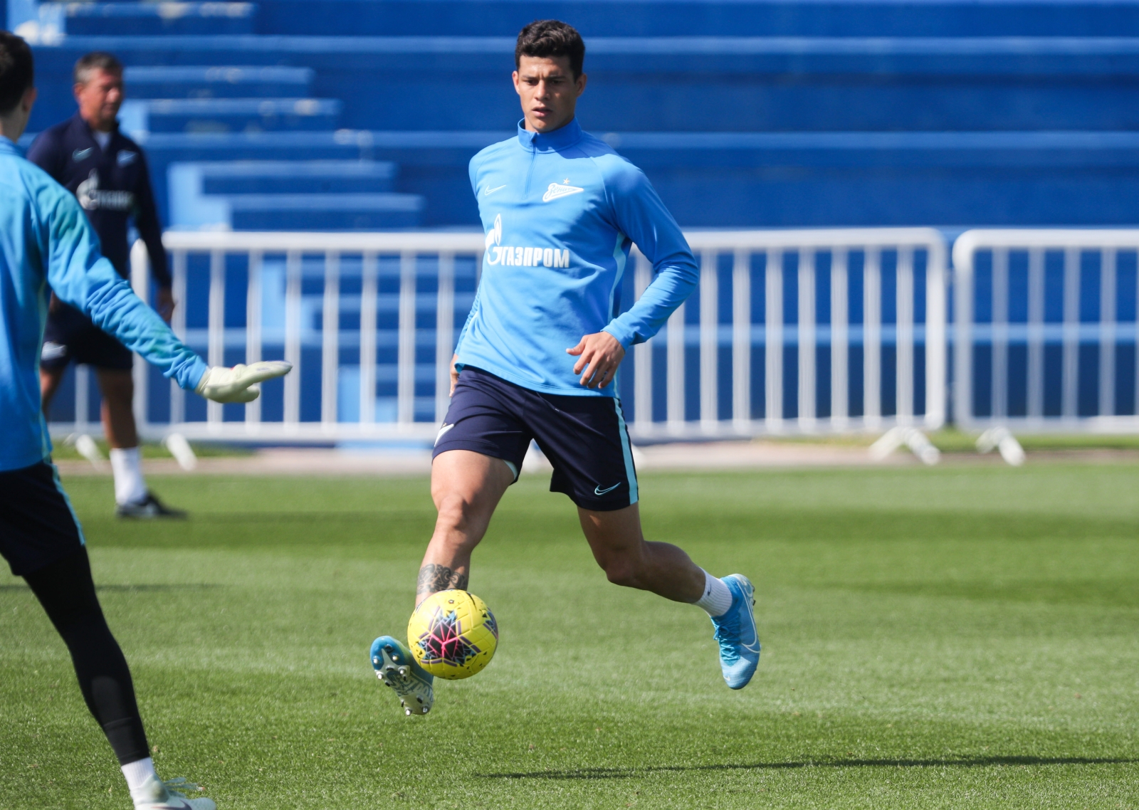 «Газпром»-тренировочные сборы в Катаре: 24 января, утренняя тренировка