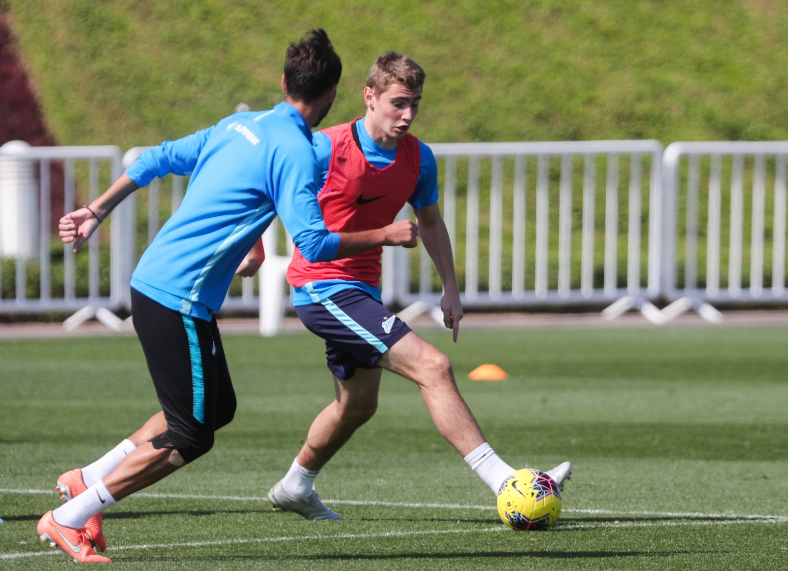 «Газпром»-тренировочные сборы в Катаре: 24 января, утренняя тренировка