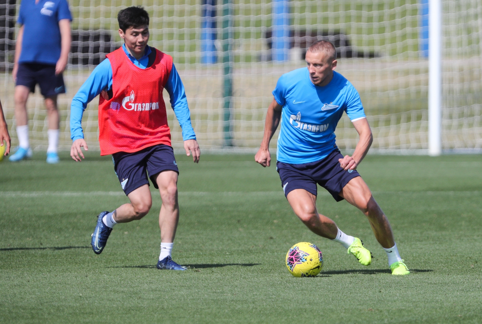 «Газпром»-тренировочные сборы в Катаре: 24 января, утренняя тренировка