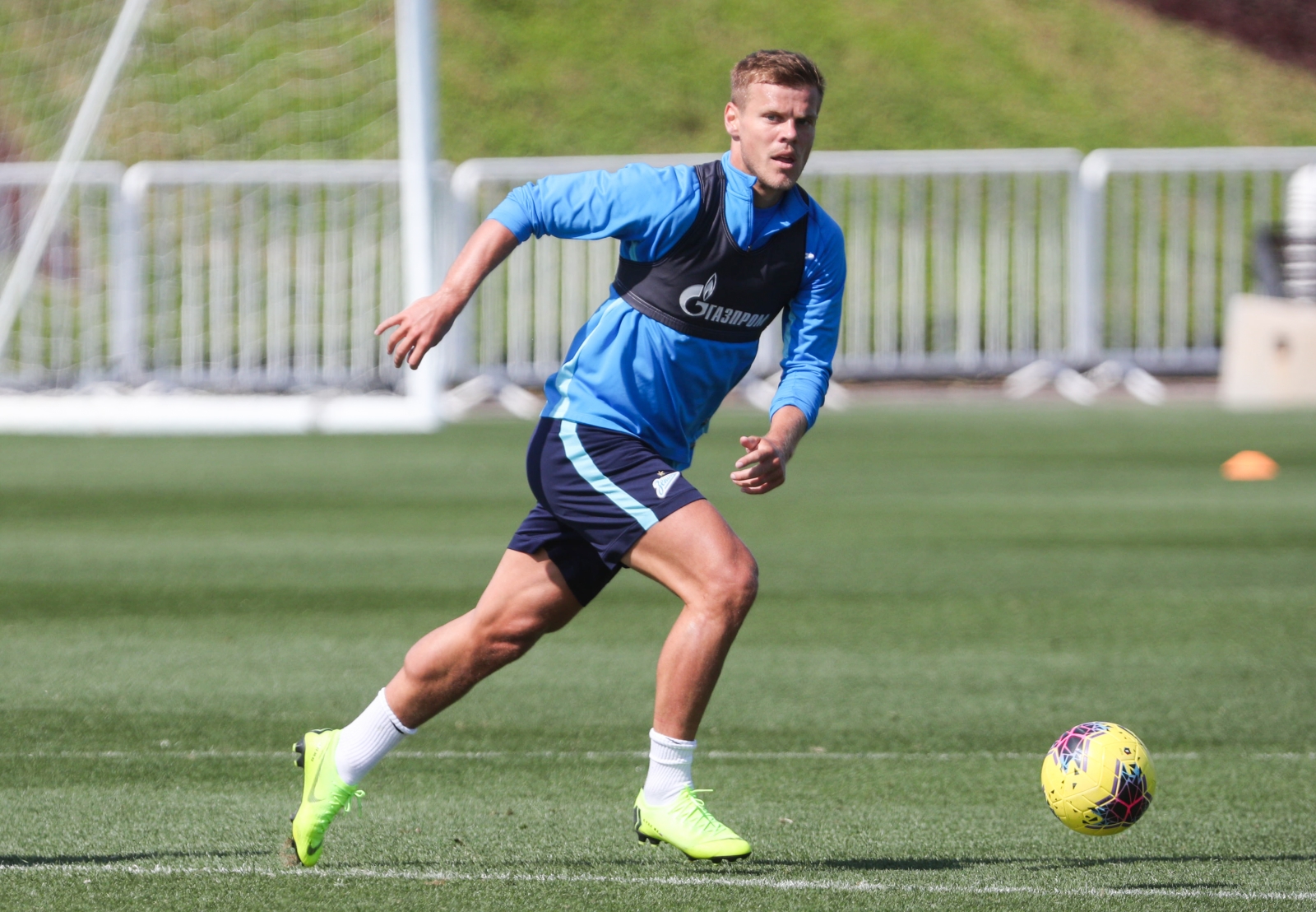 «Газпром»-тренировочные сборы в Катаре: 24 января, утренняя тренировка