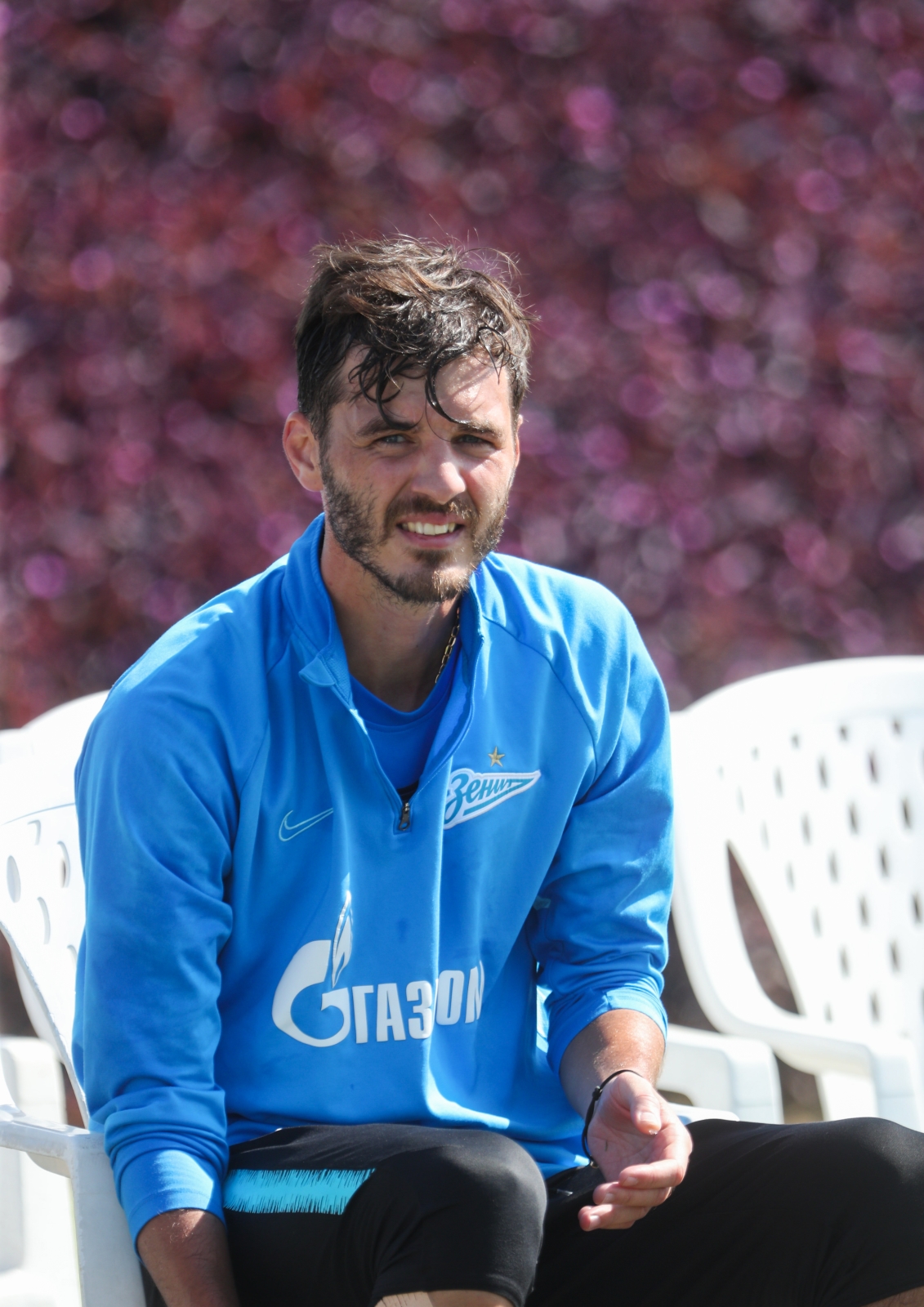 «Газпром»-тренировочные сборы в Катаре: 24 января, утренняя тренировка