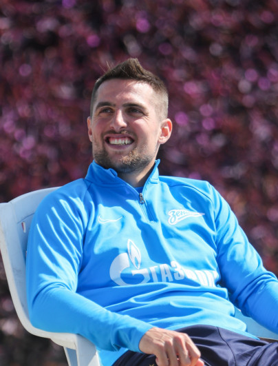 «Газпром»-тренировочные сборы в Катаре: 24 января, утренняя тренировка