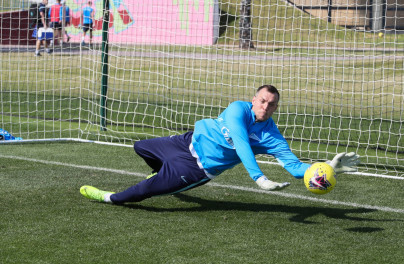 «Газпром»-тренировочные сборы в Катаре: 24 января, утренняя тренировка