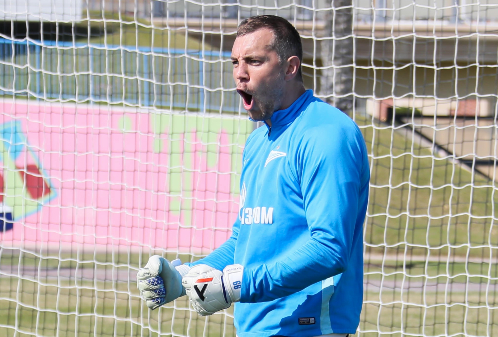 «Газпром»-тренировочные сборы в Катаре: 24 января, утренняя тренировка